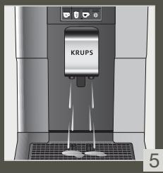 KRUPS EA8738 - QUICK MILK RINSING AFTER A CAPPUCCINO - 5
