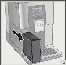 KRUPS EA8738 - CLEAN THE COFFEE GROUND COLLECTOR REGULARLY - 2