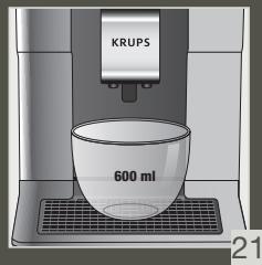KRUPS EA8738 - DESCALING PROGRAM – 20 MIN - 21