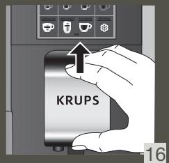 KRUPS EA8738 - MANUAL DEEP CLEANING OF MILK SYSTEM – 5 MIN - 16