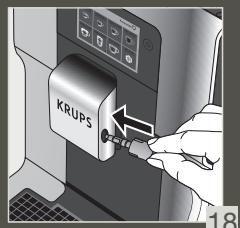 KRUPS EA8738 - MANUAL DEEP CLEANING OF MILK SYSTEM – 5 MIN - 18