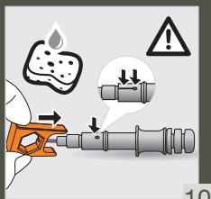 KRUPS EA8738 - MANUAL DEEP CLEANING OF MILK SYSTEM – 5 MIN - 10