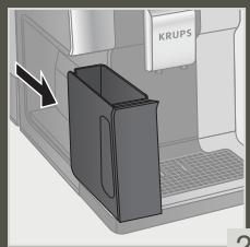 KRUPS EA8738 - MANUAL DEEP CLEANING OF MILK SYSTEM – 5 MIN - 20