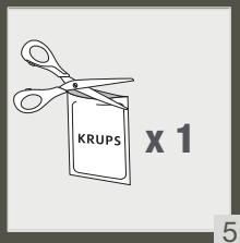 KRUPS EA8738 - DESCALING PROGRAM – 20 MIN - 5