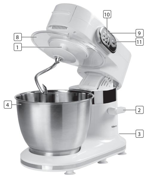 TRISTAR MX-4162 - PARTS DESCRIPTION - 1