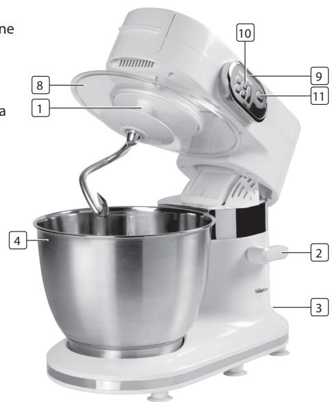 TRISTAR MX-4162 - DESCRIZIONDE DELLE PARTI - 1