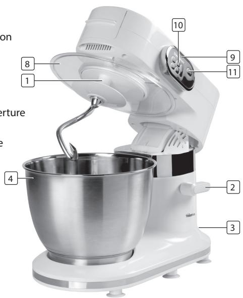 TRISTAR MX-4162 - Description des PIECES - 1