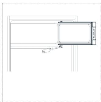 BRANDT BIS624ES - Reverse Door - 2