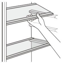 BRANDT BIS624ES - Accessories Movable shelves - 1