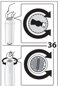 DELONGHI DINAMICA ECAM 350.50 - Installazione del filtro - 1