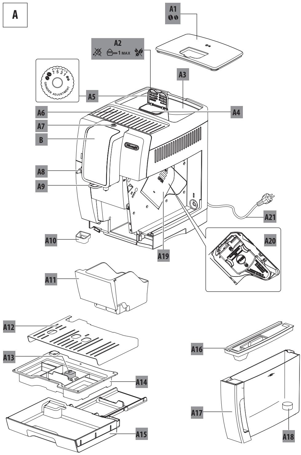 DELONGHI DINAMICA ECAM 350.50 - 2
