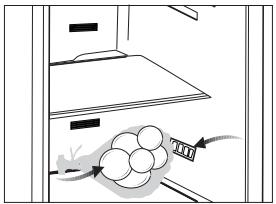 BEKO GN1416231JX - Consigli sullo scomparto alimenti freschi - 1