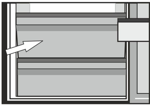 BEKO RCNA406K30ZXP - Compartment for keeping perishable food (low temperature -2^0C - +3^0C ). - 1