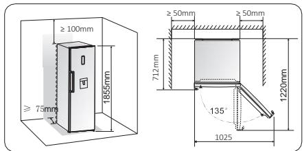 BRANDT BFL584YNX - Ventilation de l'appareil - 2