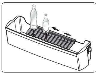 BRANDT BFL584YNX - Porte-bouteille - 1