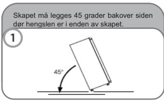 CANDY CCTOS542WH - OMHENGSLING AV DØR - 1