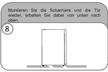 CANDY CCTOS542WH - TÜRANSCHLAGWECHSEL - 8