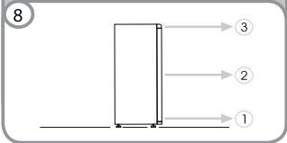 CANDY CCTOS542WH - INVERSIONE DEL SENSO DIAPERTURA DELLE PORTE - 9