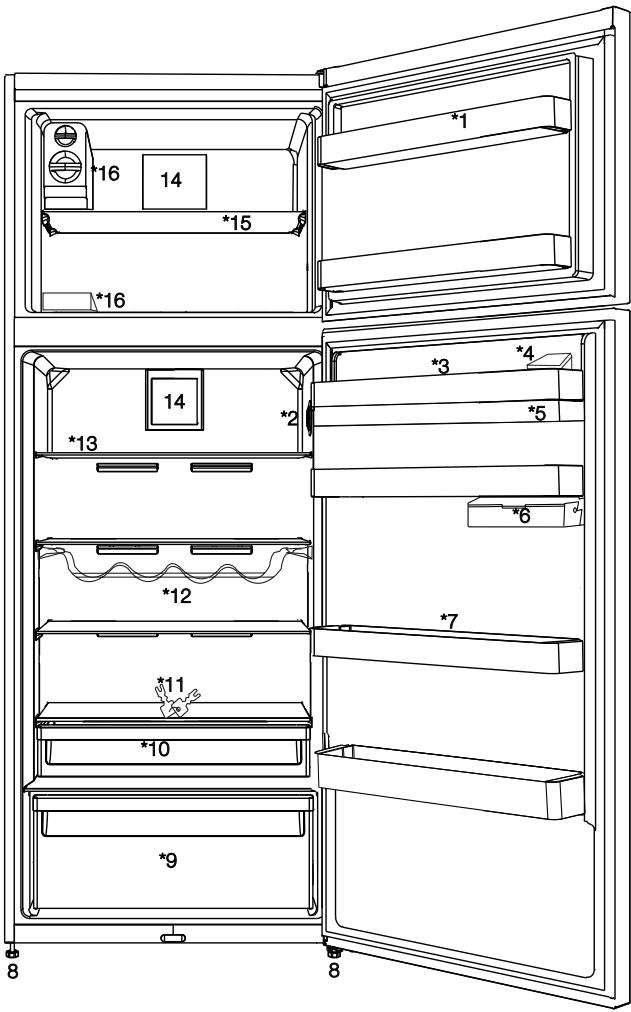 BEKO RDNE455E30DZXB - Your appliance - 1