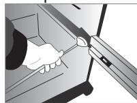 DAEWOO RFN-26D1TI - Remplacement des portes du congélateur - 3