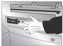 DAEWOO RFN-26D1TI - Enlever la porte du congélateur - 2