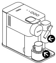 NESPRESSO LATTISSIMA ONE EN510 - Montáž/demontáž systému Rapid Cappuccino/Montáž/demontáž systému Rapid Cappuccino - 4