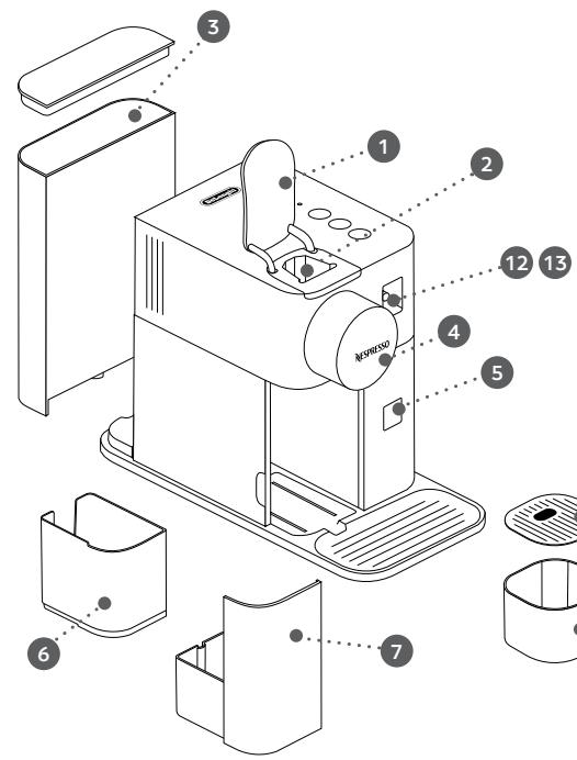 NESPRESSO LATTISSIMA ONE EN510 - MY MACHINE\* - 3