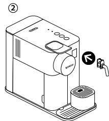 NESPRESSO LATTISSIMA ONE EN510 - Odvápnění/ - 2
