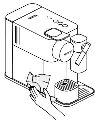 NESPRESSO LATTISSIMA ONE EN510 - Füllmengen programmieren/ Programmazione della quantità di caffè - 5