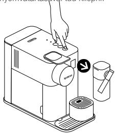 NESPRESSO LATTISSIMA ONE EN510 - Ustawienia twardości wody/Vízkeménység beállítása - 3