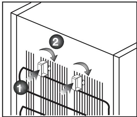 BEKO CRDSE437K21S - ToTOnθετησιn Tων πλασικών αποστατών - 1