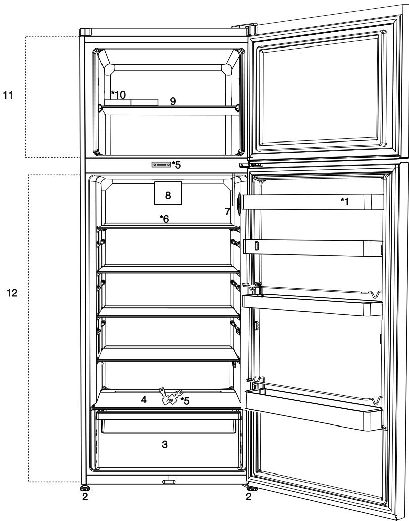 BEKO CRDSE437K21S - Information sur l'emballage - 2