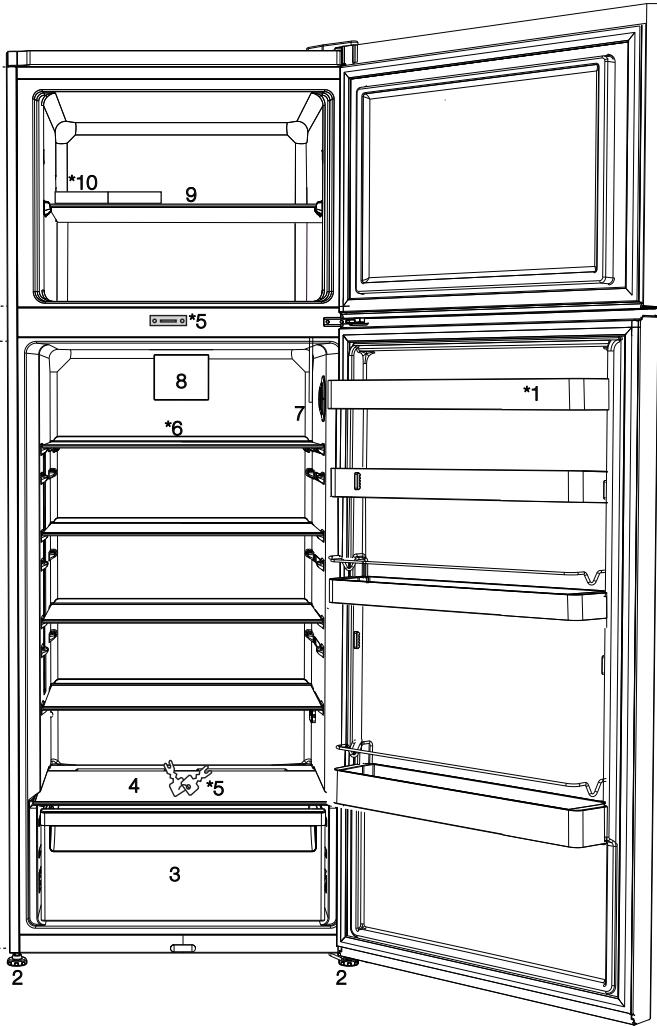 BEKO CRDSE437K21S - Πληροφορίες σχετικά με τη συσκεύασία - 2