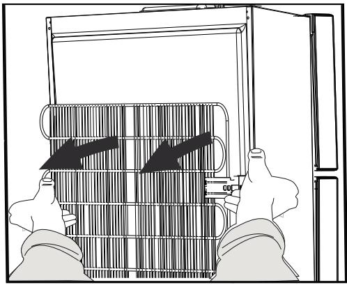 BEKO CRDSE437K21S - ToTOnθετησιn Tων πλασικών αποστατών - 2