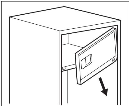AEG-ELECTROLUX S51540TSW2 - Réversibilité de la porte du congélateur - 2