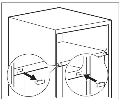 AEG-ELECTROLUX S51540TSW2 - Wechseln des Turanschlags des Gefriergeräts - 3