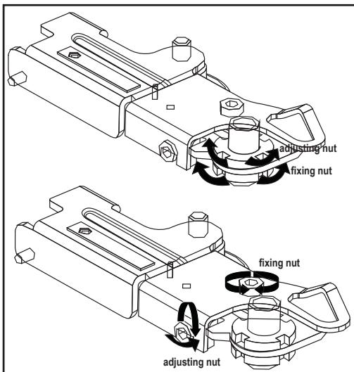 BEKO GN1416231ZX - 3.3* Regolazione dei piedini - 3