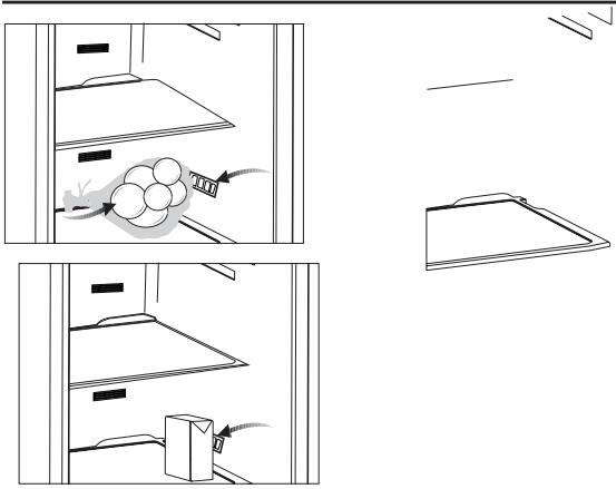 BEKO GN1416231ZX - Recommendations about the fresh food compartment - 1