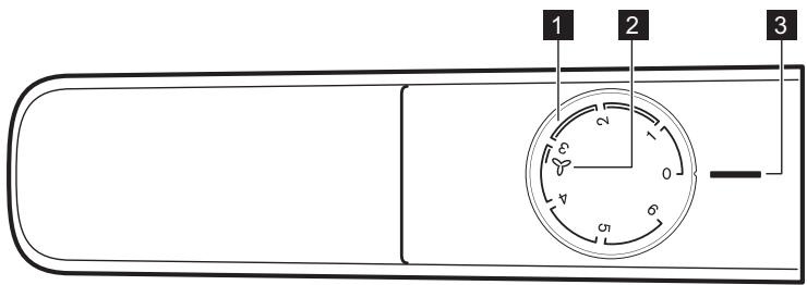 ELECTROLUX EN3613MOW - Bandeau de commande - 1