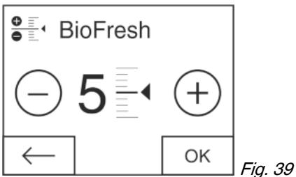 LIEBHERR CBPEF4815 - Régler la température dans le compartiment BioFresh - 3