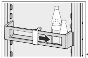 LIEBHERR CBPEF4815 - Utiliser le range-bouteilles. - 1