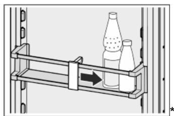 LIEBHERR CBPEF4815 - Utiliser le range-bouteilles. - 2