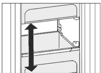 LIEBHERR CBPEF4815 - Déplacer les tablettes - 2