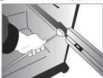 DAEWOO RFN-M400BOX - Replacing freezer door - 3