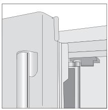 DAEWOO RFN-M400BOX - Foldaway door bar (million bar) - 2