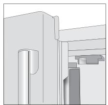 DAEWOO RFN-M400BOX - Foldaway door bar (million bar) - 1