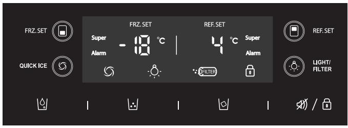 DAEWOO RFN-M400BOX - Temperature Control - 1