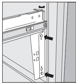 DAEWOO RFN-M400BOX - Adjusting the freezer drawer - 1