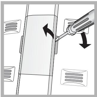 INDESIT TAAN6FNFS - Replacing the light bulb - 1