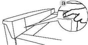 CANDY CMDS5122WH - REVERSING THE DOOR SWING - 5